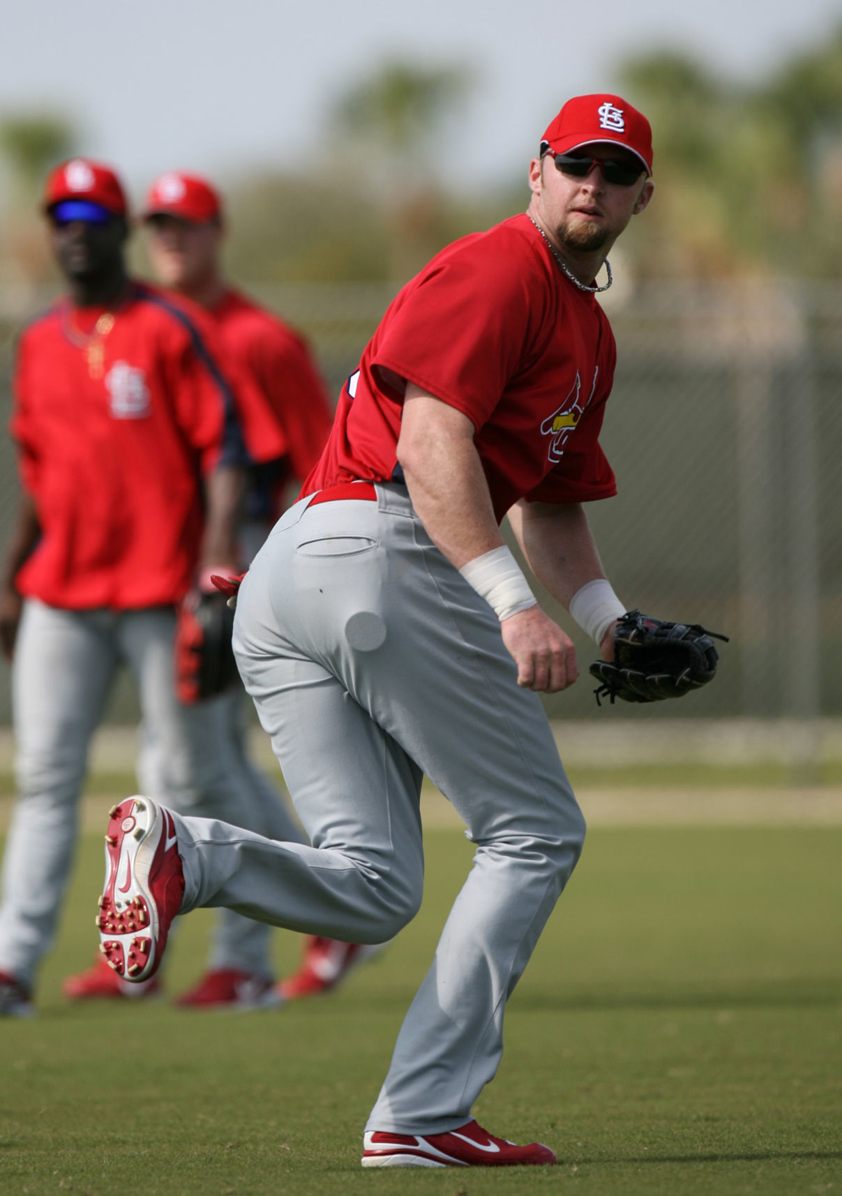 Cardinals outfielder Chris Duncan